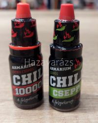 CSÍPŐS CHILI PAPRIKA CSEPPEK KÉTFÉLE 13 ml