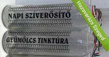   GYÜMÖLCS TINKTÚRA/NAPI SZÍVERŐSÍTŐ 0,5 L-es PÁLINKÁSÜVEG TÖBBFÉLE