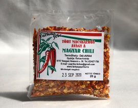 FARKAS-féle 20 g-os TÖRT Macskaerős Magyar Chili paprika