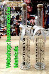 ADVENTI PÁLINKÁS ÜVEG 0,5L MATRICÁS