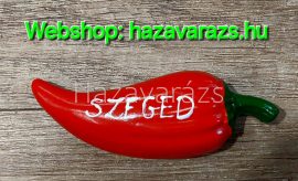 PIROS PAPRIKA MŰGYANTA MÁGNES SZEGED FELIRATTAL