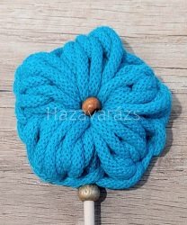 HORGOLT BUBI VIRÁG VILÁGOS TÜRKIZ 7 x35 CM