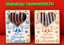   IGAZÁN RÖNDÖS EMBŐR vagy ASSZONY TÜKRÖS HŰTŐMÁGNES 1 db