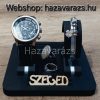 FEKETE DESIGN ÓRA-ÉS ÉKSZERTARTÓ SZEGED FELIRATTAL