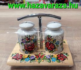 KALOCSAI KÉZZEL FESTETT SÓ-BORS TARTÓ FELIRAT NÉLKÜL VAGY SZEGED-HUNGARY FELIRATTAL KALOCSAI KÉZZEL FESTETT SÓ-BORS TARTÓ FELIRAT NÉLKÜL VAGY SZEGED-HUNGARY FELIRATTAL