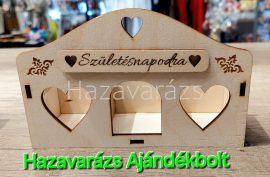 SZÜLETÉSNAPODRA 3 RÉSZES TARTÓ + VÁLASZTHATÓ ÉVSZÁMMAL 1999 Ft-tól SZÜLETÉSNAPODRA 3 RÉSZES TARTÓ + VÁLASZTHATÓ ÉVSZÁMMAL 1999 Ft-tól