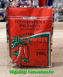 SZEGEDI FARKAS-FÉLE KÜLÖNLEGES FŰSZERPAPRIKA ÖRLEMÉNY 100 G ÉDES SZEGEDI FARKAS-FÉLE KÜLÖNLEGES FŰSZERPAPRIKA ÖRLEMÉNY 100 G ÉDES