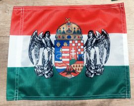 ANYGALOS FEKETE KONTÚROS ZÁSZLÓ BÚJTATÓS 25x30 CM