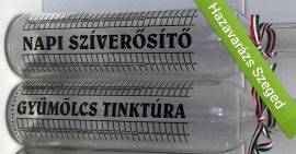 NAPI SZÍVERŐSÍTŐ  0,5 L-es PÁLINKÁSÜVEG TÖBBFÉLE MATRICÁS