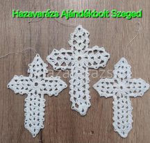 HORGOLT KERESZT 10-12 cm KÉZMŰVES TERMÉK