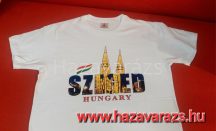 SZEGED FELIRATOS UNISEX PÓLÓ