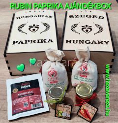 RUBIN PAPRIKA ZSÁKOS AJÁNDÉKBOX