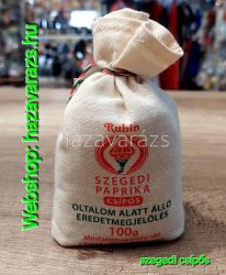 RUBIN SZEGEDI ZSÁKOS FŰSZERPAPRIKA 100 G CSÍPŐS