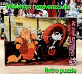 RETRO MAGYAR 48 DB-OS PUZZLE AZ ERDŐ KAPITÁNYA 2 MACSKÁS RETRO MAGYAR 48 DB-OS PUZZLE AZ ERDŐ KAPITÁNYA 2 MACSKÁS