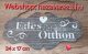 SZÜRKE-FEHÉR ÉDES OTTHON TÁBLA KÉT MÉRETBEN