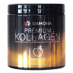 DAMONA PRÉMIUM BARACK vagy MÁLNA AZONNAL OLDODÓ KOLLAGÉN ITALPOR C- ÉS E-VITAMINNAL, HILARUONSAVVAL, CUKORMENTES