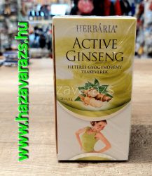 ACTIVE GINSENG ZÖLDTEÁVAL 30G ENERGETIZÁLÓ GYÓGYNÖVÉNYES TEAKEVERÉK ACTIVE GINSENG ZÖLDTEÁVAL 30G ENERGETIZÁLÓ GYÓGYNÖVÉNYES TEAKEVERÉK