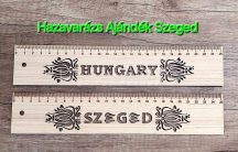 HUNGARY VAGY SZEGED FA VONALZÓ 25 cm