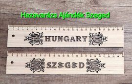 HUNGARY VAGY SZEGED FA VONALZÓ 25 cm