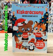 KISKARÁCSONY MATRICÁS VERSIKÉS KIFESTŐ +4