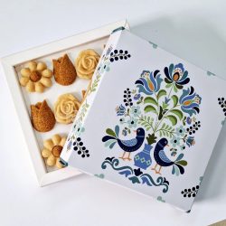 KÉK MADÁRKÁS FORMACUKOR OLDALÁN HUNGARY FELIRATTAL 70 g