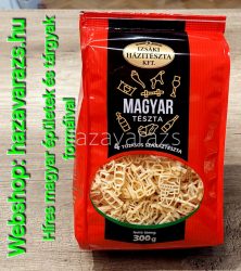 IZSÁKI 4 TOJÁSOS MAGYAR TÉSZTA 300g NEMZETI SZÍNŰ SZÍVVEL AZ ELEJÉN