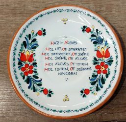 NÉPI MINTÁS HÁZI ÁLDÁS FALITÁNYÉR 16 vagy 18 cm