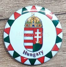 KITŰZŐ CÍMERES HUNGARY FELIRATTAL 3 CM