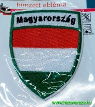 MAGYARORSZÁG HÍMZETT TEXTIL EMBLÉMA 8 CM