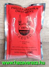   "SZEGED" FŰSZERPAPRIKA ŐRLEMÉNY KURUCZ PÁL EV 100 g I.o. ÉDES
