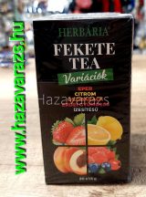   FEKETE TEA VÁLOGATÁS 30G: EPER*CITROM*ŐSZIBARACK*ERDEI GYÜMÖLCS