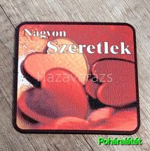 NAGYON SZERETLEK POHÁRALÁTÉT  FELÜL A SZÖVEG