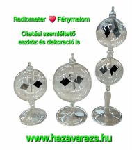   RADIOMÉTER FÉNYMALOM OKTATÁSI SZEMLÉLTETŐ ESZKÖZ ÉS DEKORÁCIÓ IS EGYBEN NAGY 10*18 CM  