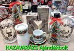 NÉPI TERMÉKEK, HÍMZETT AJÁNDÉKOK, KÉZMŰVES KERÁMIÁK, KÉZZEL FESTETT TERMÉKEK